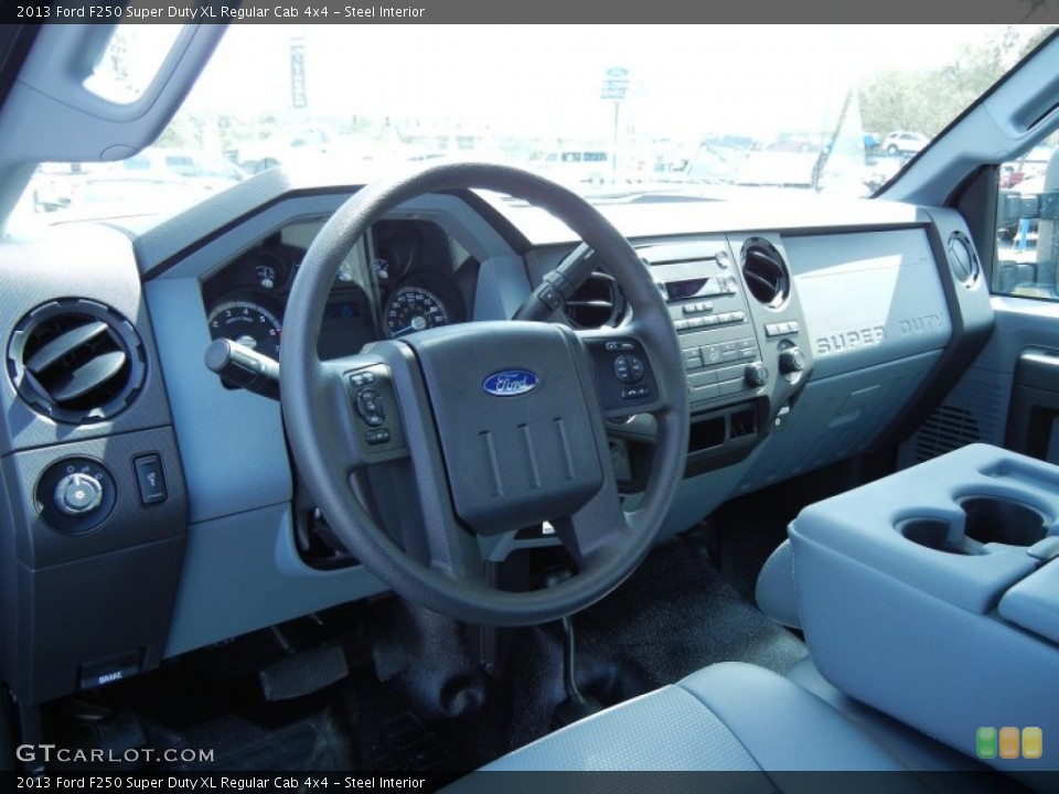 Steel Interior Dashboard for the 2013 Ford F250 Super Duty XL Regular Cab 4x4 #77466888
