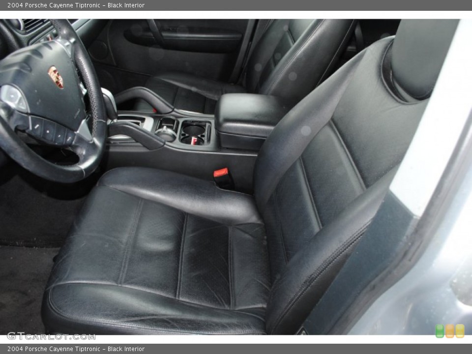 Black Interior Front Seat for the 2004 Porsche Cayenne Tiptronic #77467290