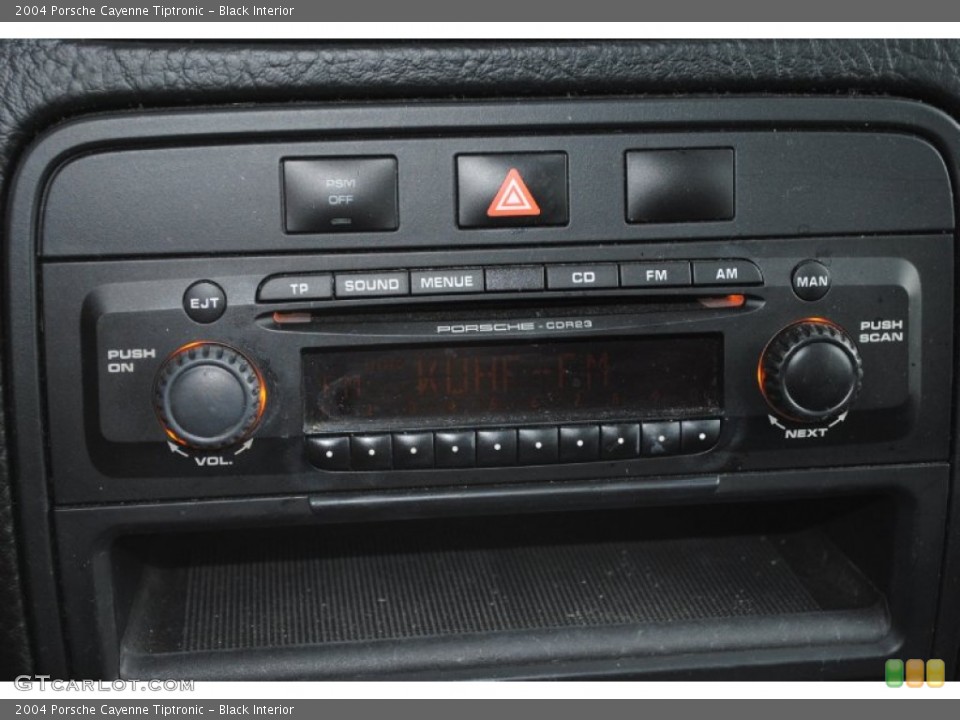Black Interior Audio System for the 2004 Porsche Cayenne Tiptronic #77467404