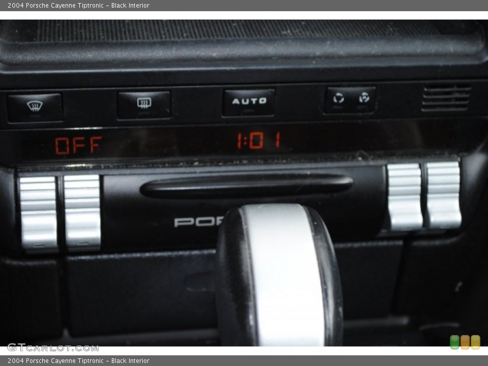 Black Interior Controls for the 2004 Porsche Cayenne Tiptronic #77467423