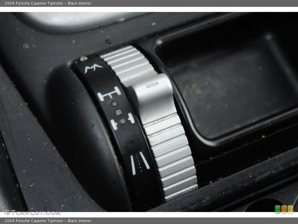 Black Interior Controls for the 2004 Porsche Cayenne Tiptronic #77467441