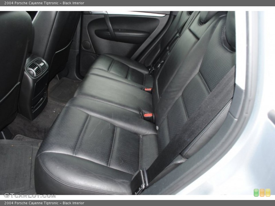 Black Interior Rear Seat for the 2004 Porsche Cayenne Tiptronic #77467528