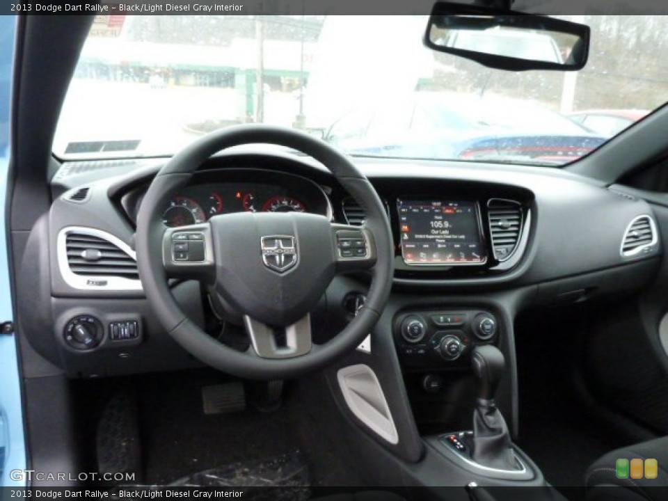 Black/Light Diesel Gray Interior Dashboard for the 2013 Dodge Dart Rallye #77468210