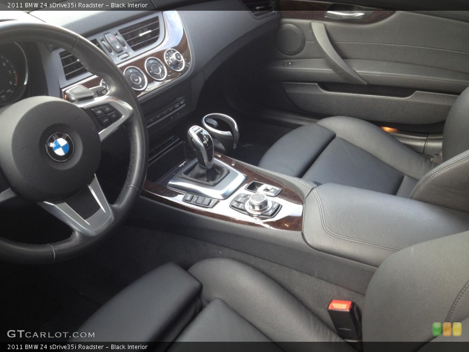 Black Interior Photo for the 2011 BMW Z4 sDrive35i Roadster #77468559