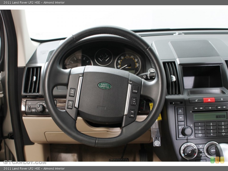 Almond Interior Steering Wheel for the 2011 Land Rover LR2 HSE #77468724