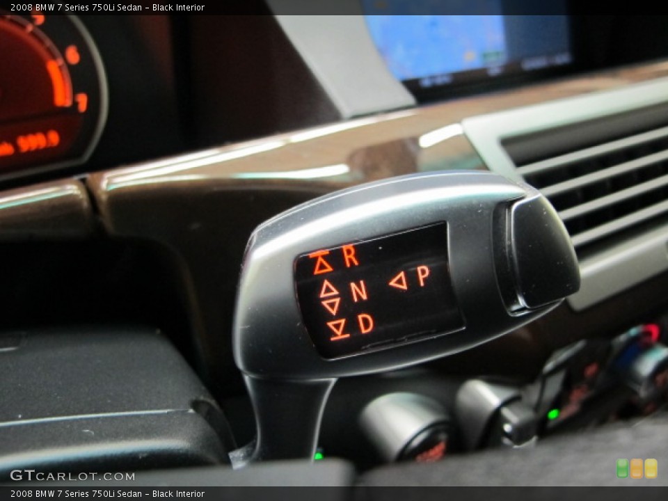Black Interior Transmission for the 2008 BMW 7 Series 750Li Sedan #77469006