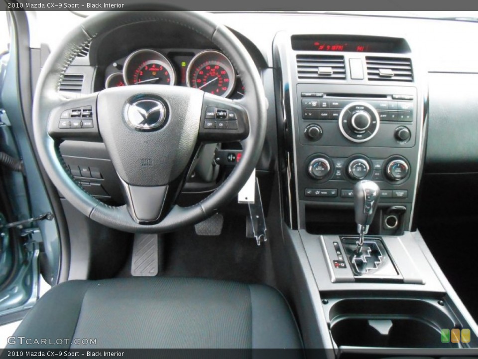 Black Interior Dashboard for the 2010 Mazda CX-9 Sport #77469495