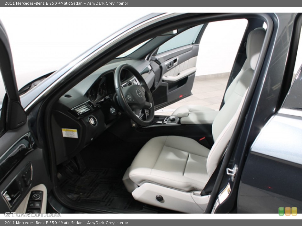 Ash/Dark Grey Interior Front Seat for the 2011 Mercedes-Benz E 350 4Matic Sedan #77469540