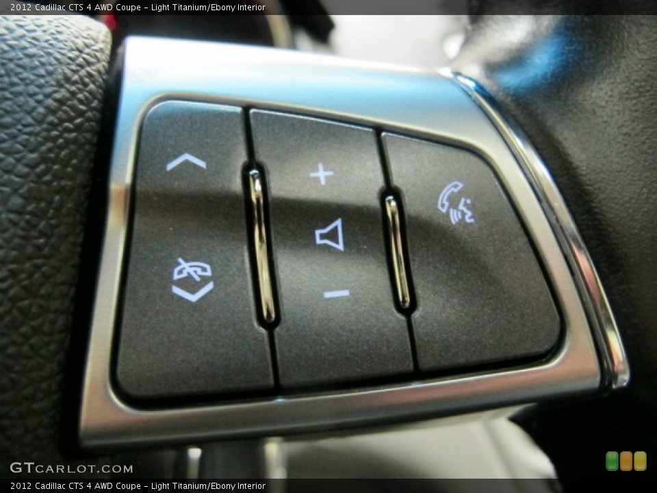 Light Titanium/Ebony Interior Controls for the 2012 Cadillac CTS 4 AWD Coupe #77469549