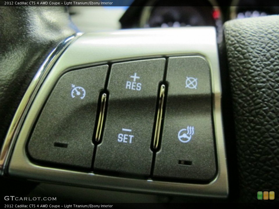 Light Titanium/Ebony Interior Controls for the 2012 Cadillac CTS 4 AWD Coupe #77469567