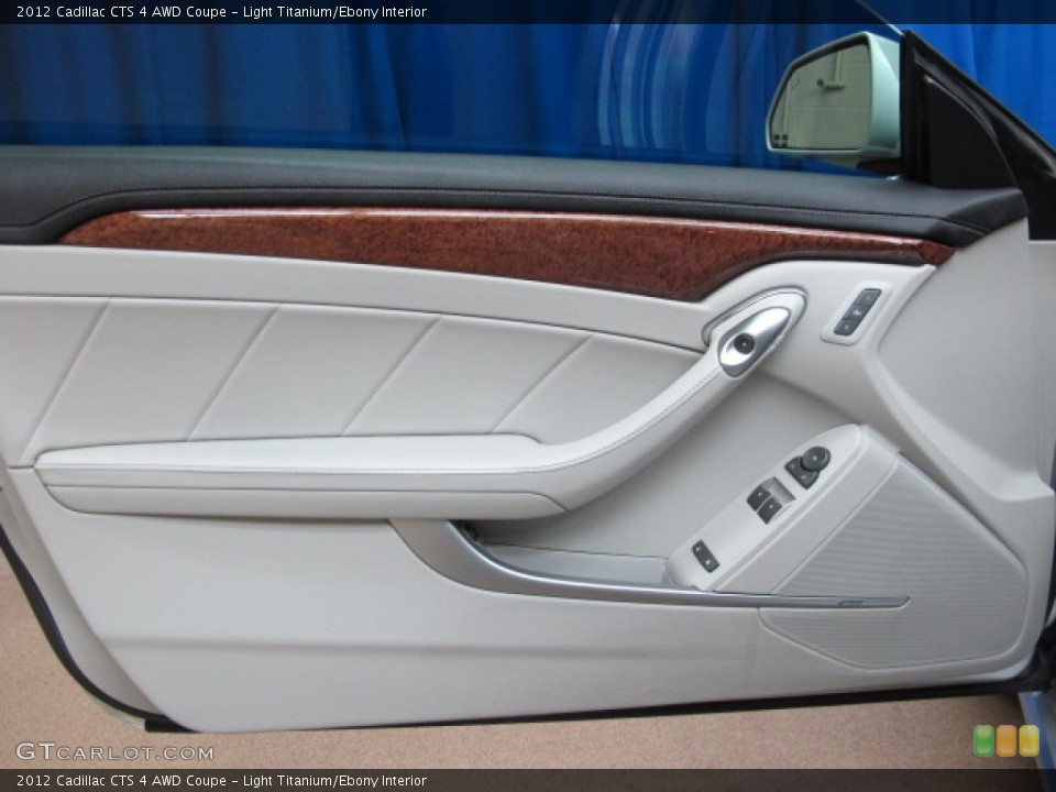Light Titanium/Ebony Interior Door Panel for the 2012 Cadillac CTS 4 AWD Coupe #77469615