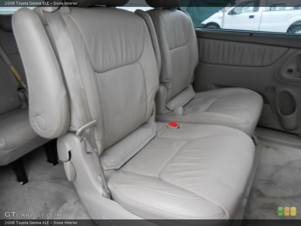Stone Interior Rear Seat for the 2008 Toyota Sienna XLE #77469981