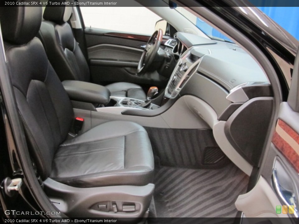 Ebony/Titanium Interior Photo for the 2010 Cadillac SRX 4 V6 Turbo AWD #77469984