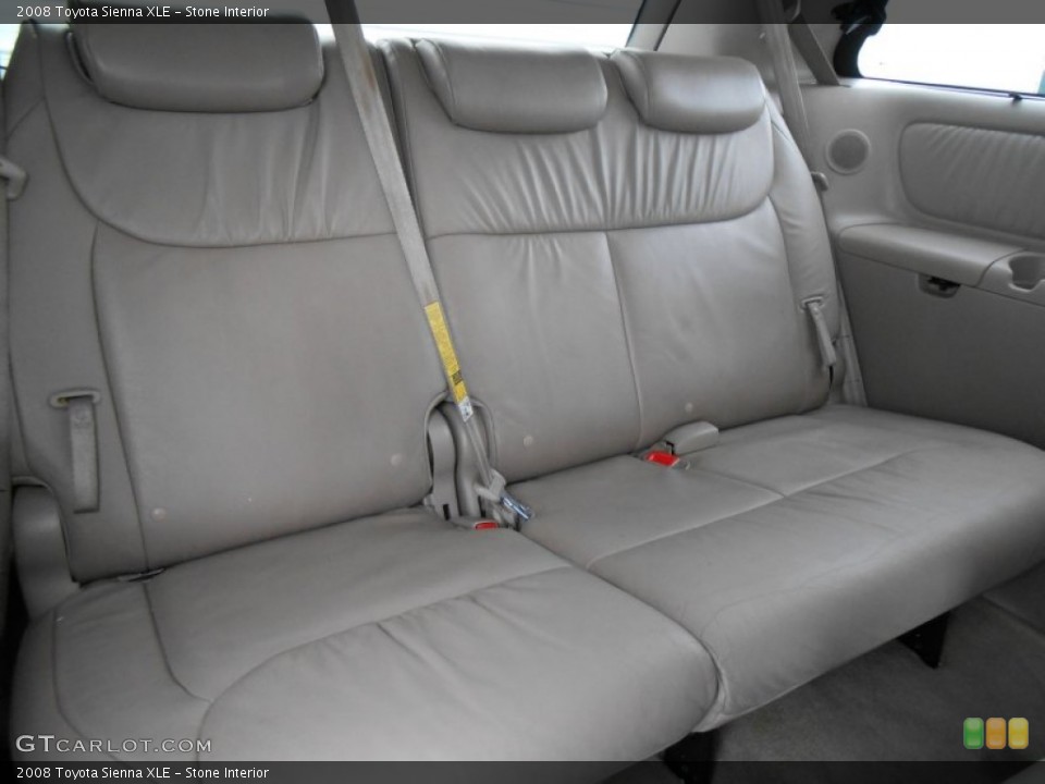 Stone Interior Rear Seat for the 2008 Toyota Sienna XLE #77470008