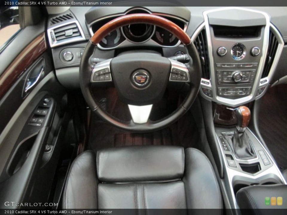 Ebony/Titanium Interior Dashboard for the 2010 Cadillac SRX 4 V6 Turbo AWD #77470011