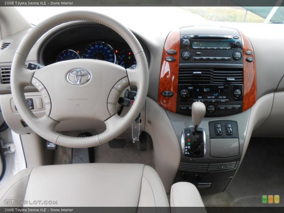 Stone Interior Dashboard for the 2008 Toyota Sienna XLE #77470097