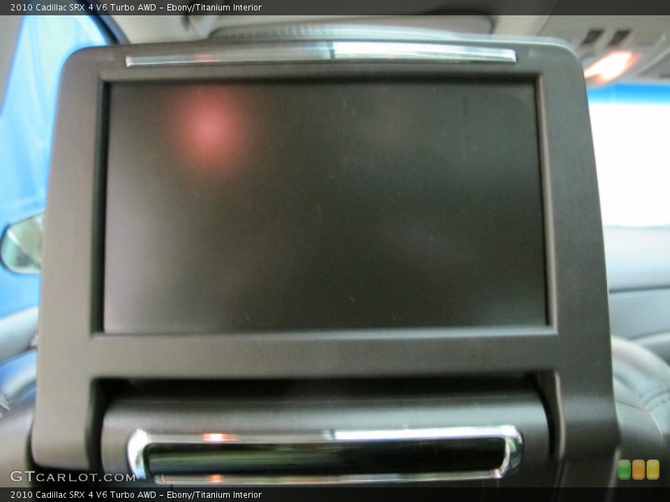 Ebony/Titanium Interior Entertainment System for the 2010 Cadillac SRX 4 V6 Turbo AWD #77470107