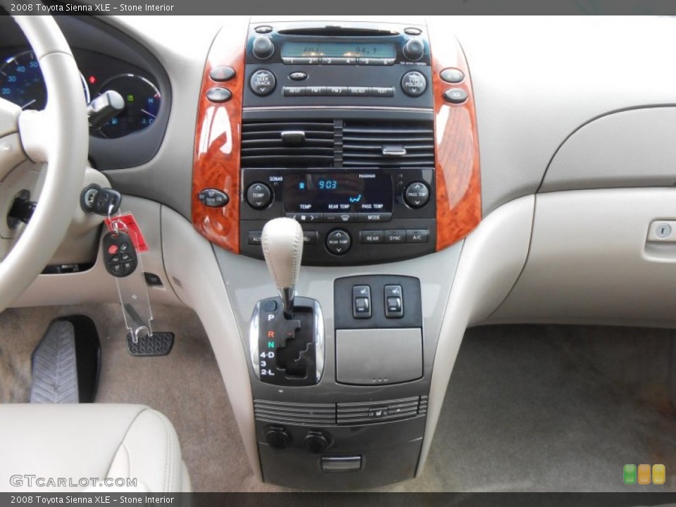 Stone Interior Controls for the 2008 Toyota Sienna XLE #77470116