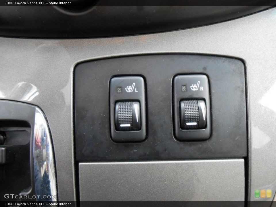 Stone Interior Controls for the 2008 Toyota Sienna XLE #77470143