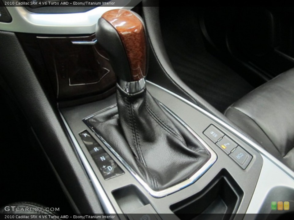 Ebony/Titanium Interior Transmission for the 2010 Cadillac SRX 4 V6 Turbo AWD #77470221