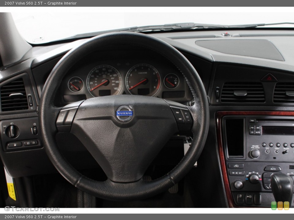 Graphite Interior Steering Wheel for the 2007 Volvo S60 2.5T #77470588