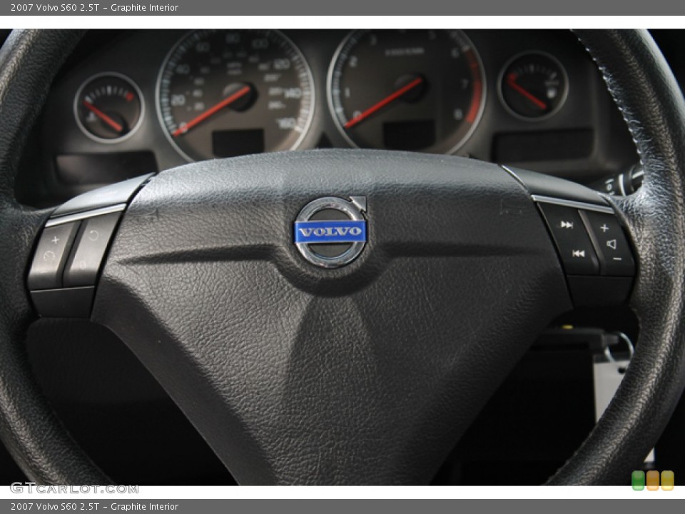 Graphite Interior Steering Wheel for the 2007 Volvo S60 2.5T #77470610