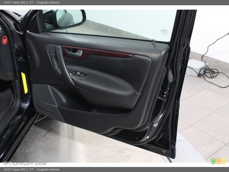 Graphite Interior Door Panel for the 2007 Volvo S60 2.5T #77470711