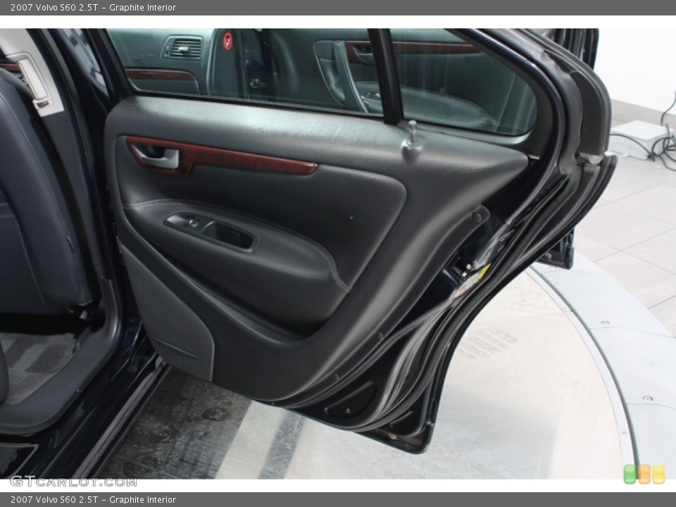 Graphite Interior Door Panel for the 2007 Volvo S60 2.5T #77470725