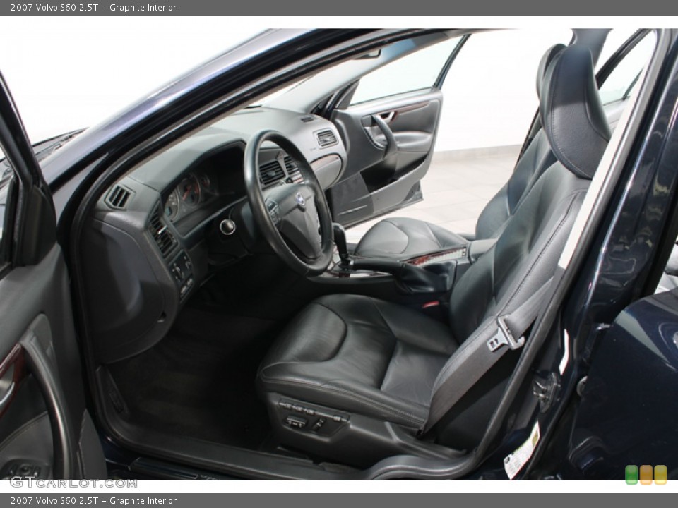 Graphite Interior Photo for the 2007 Volvo S60 2.5T #77470800