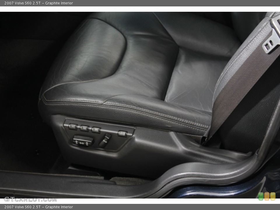 Graphite Interior Front Seat for the 2007 Volvo S60 2.5T #77470842