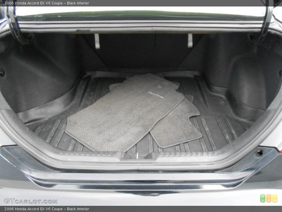 Black Interior Trunk for the 2006 Honda Accord EX V6 Coupe #77471034