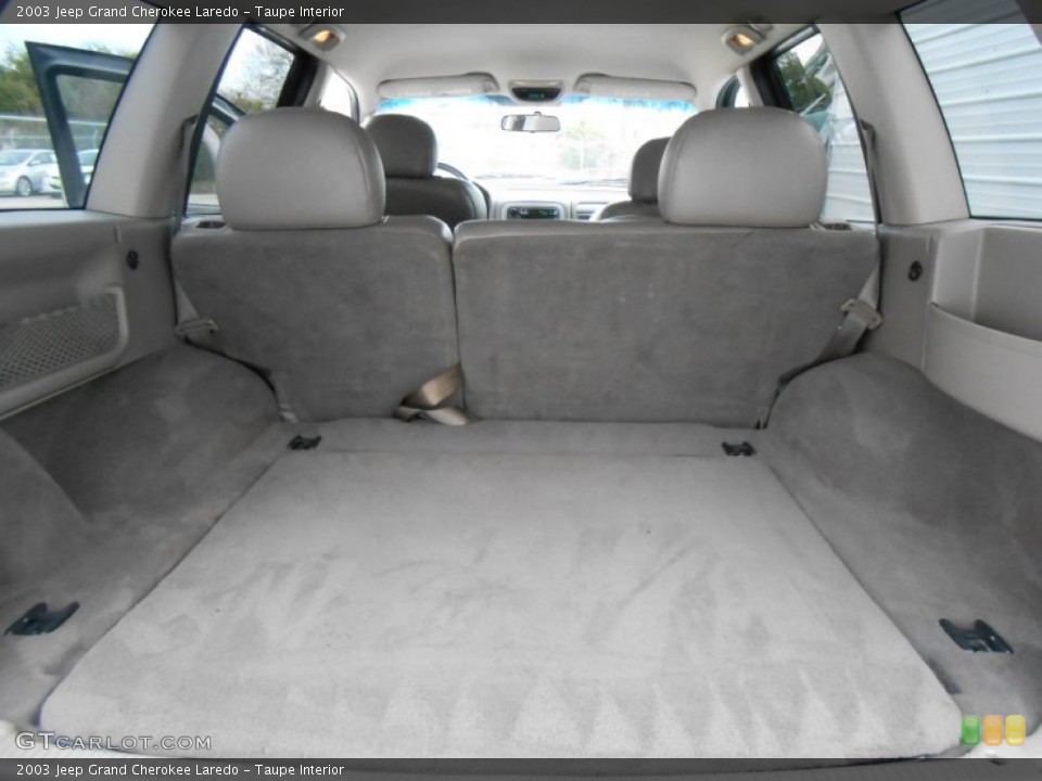 Taupe Interior Trunk for the 2003 Jeep Grand Cherokee Laredo #77471454