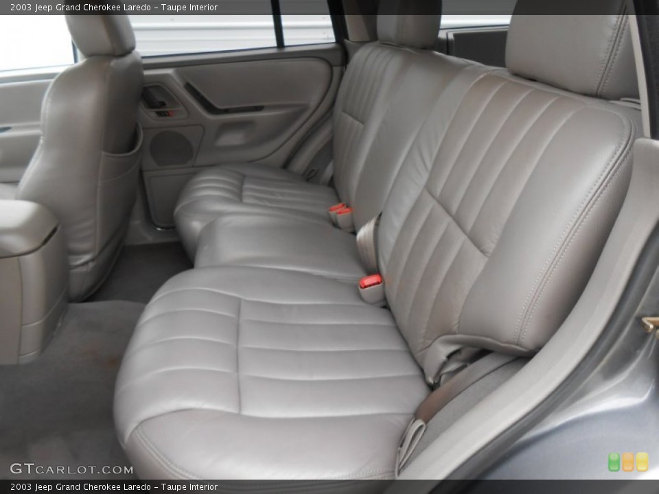 Taupe Interior Rear Seat for the 2003 Jeep Grand Cherokee Laredo #77471472