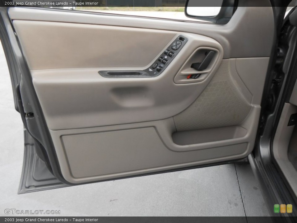 Taupe Interior Door Panel for the 2003 Jeep Grand Cherokee Laredo #77471478