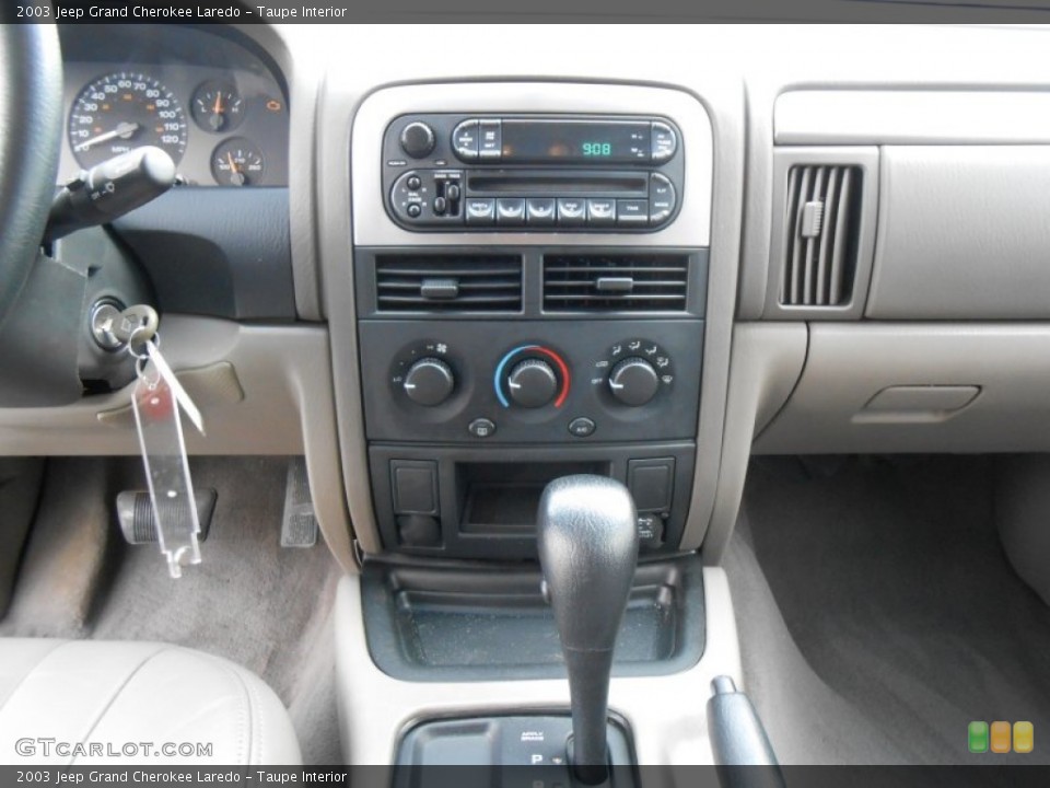 Taupe Interior Controls for the 2003 Jeep Grand Cherokee Laredo #77471511