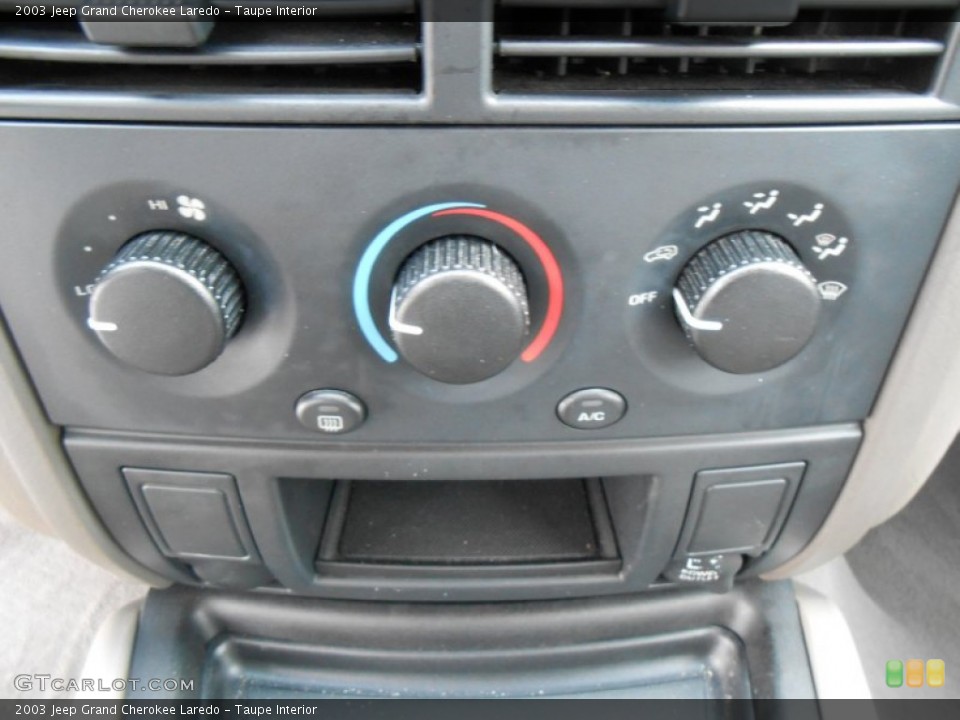 Taupe Interior Controls for the 2003 Jeep Grand Cherokee Laredo #77471526