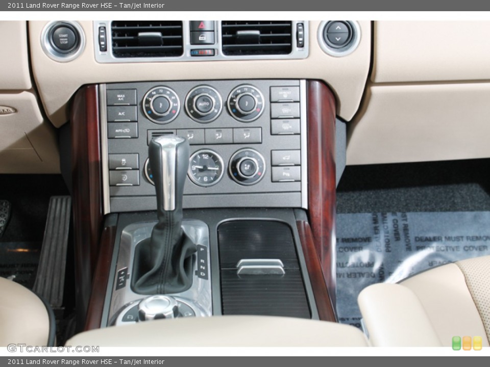 Tan/Jet Interior Controls for the 2011 Land Rover Range Rover HSE #77471658