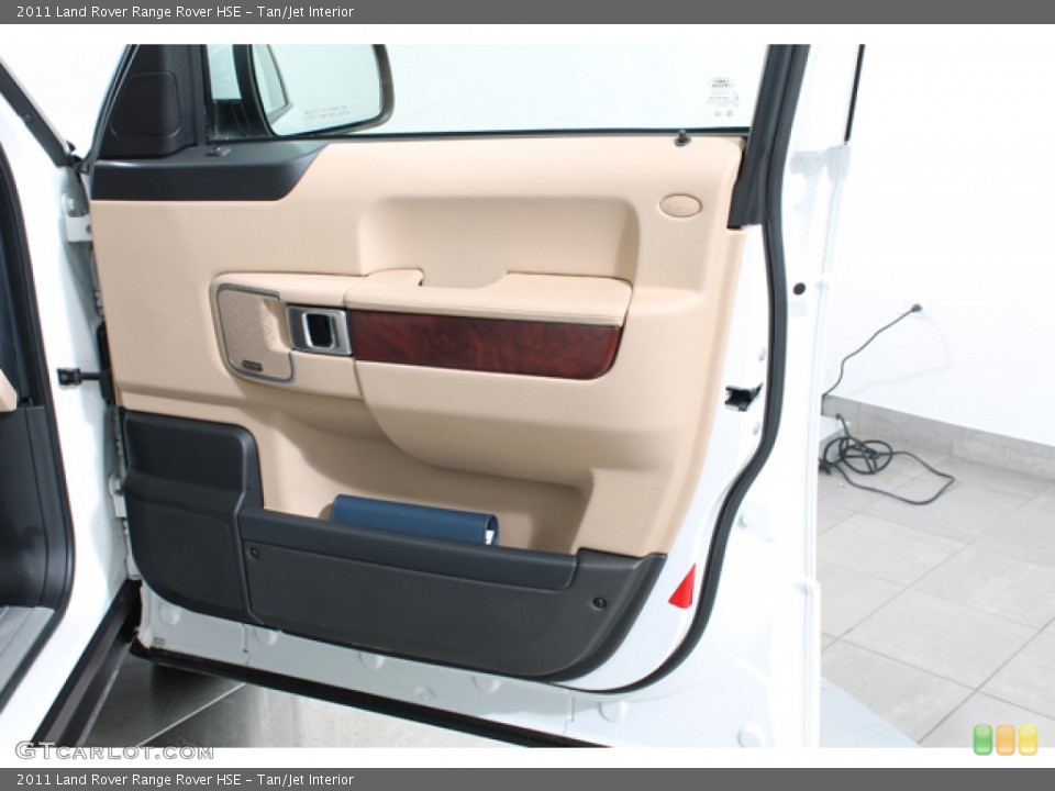 Tan/Jet Interior Door Panel for the 2011 Land Rover Range Rover HSE #77471682