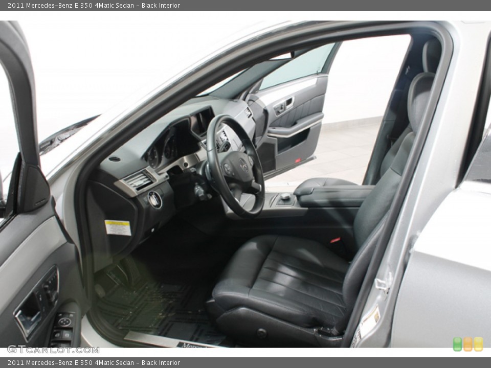 Black Interior Photo for the 2011 Mercedes-Benz E 350 4Matic Sedan #77472096