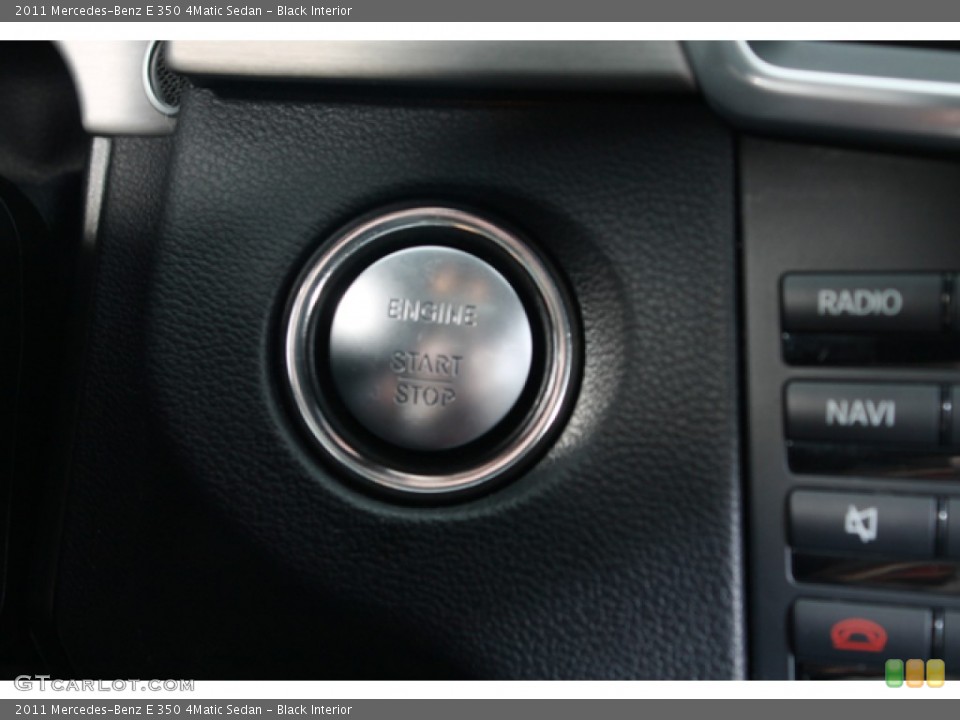 Black Interior Controls for the 2011 Mercedes-Benz E 350 4Matic Sedan #77472129
