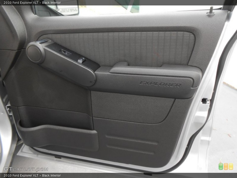 Black Interior Door Panel for the 2010 Ford Explorer XLT #77472339
