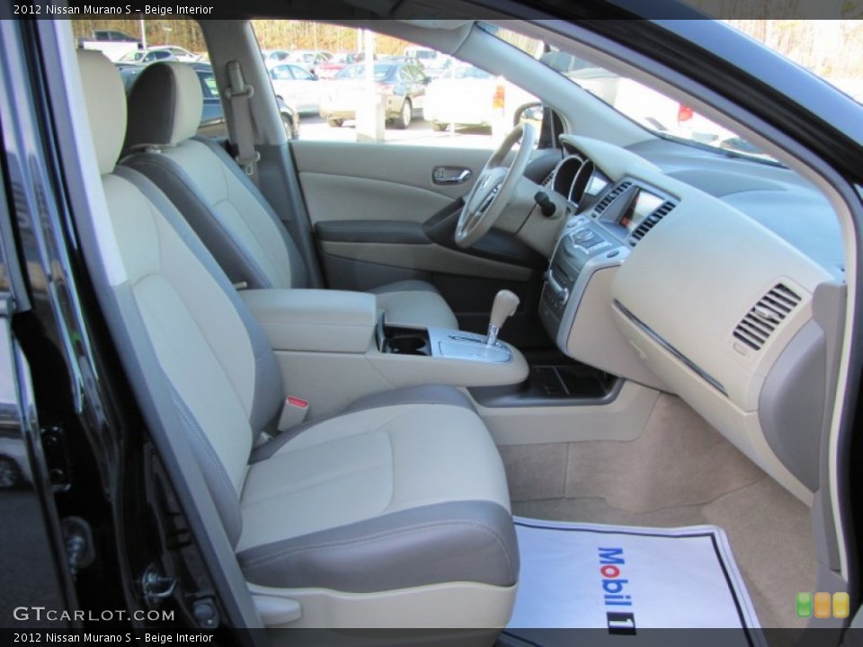 Beige Interior Front Seat for the 2012 Nissan Murano S #77475346