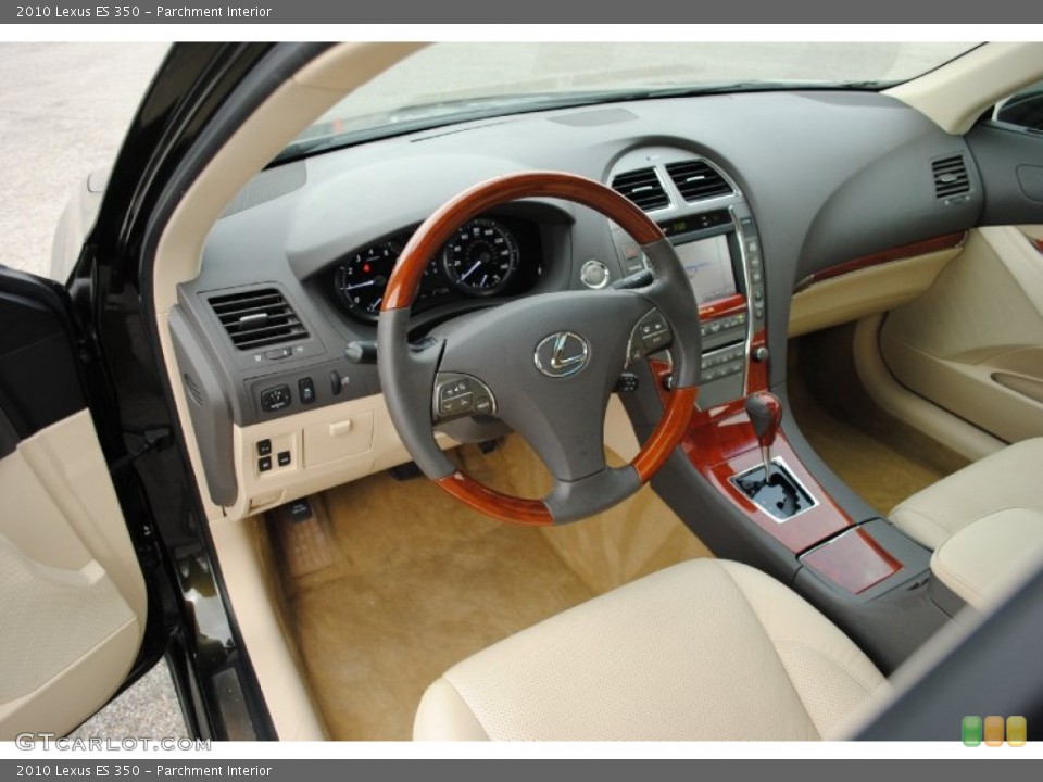 Parchment Interior Prime Interior for the 2010 Lexus ES 350 #77475898