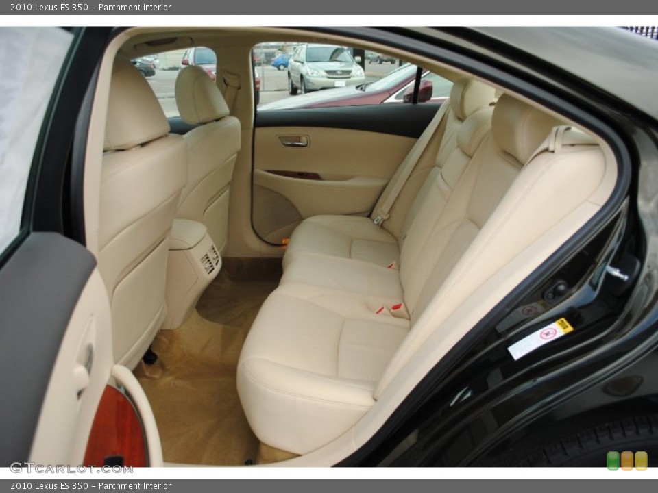 Parchment Interior Rear Seat for the 2010 Lexus ES 350 #77476175