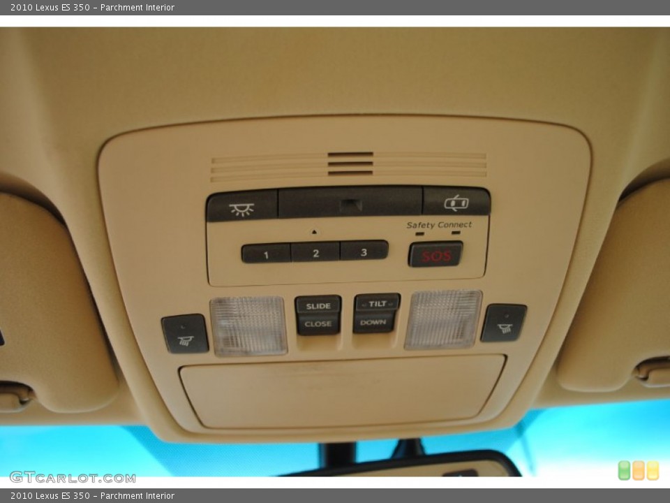 Parchment Interior Controls for the 2010 Lexus ES 350 #77476331