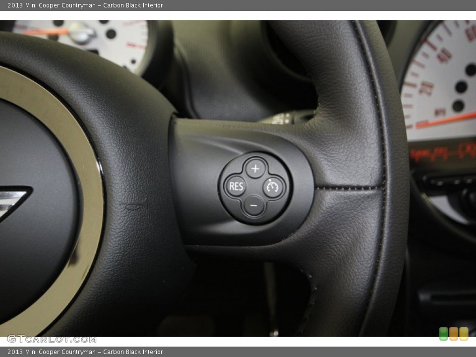 Carbon Black Interior Controls for the 2013 Mini Cooper Countryman #77476661