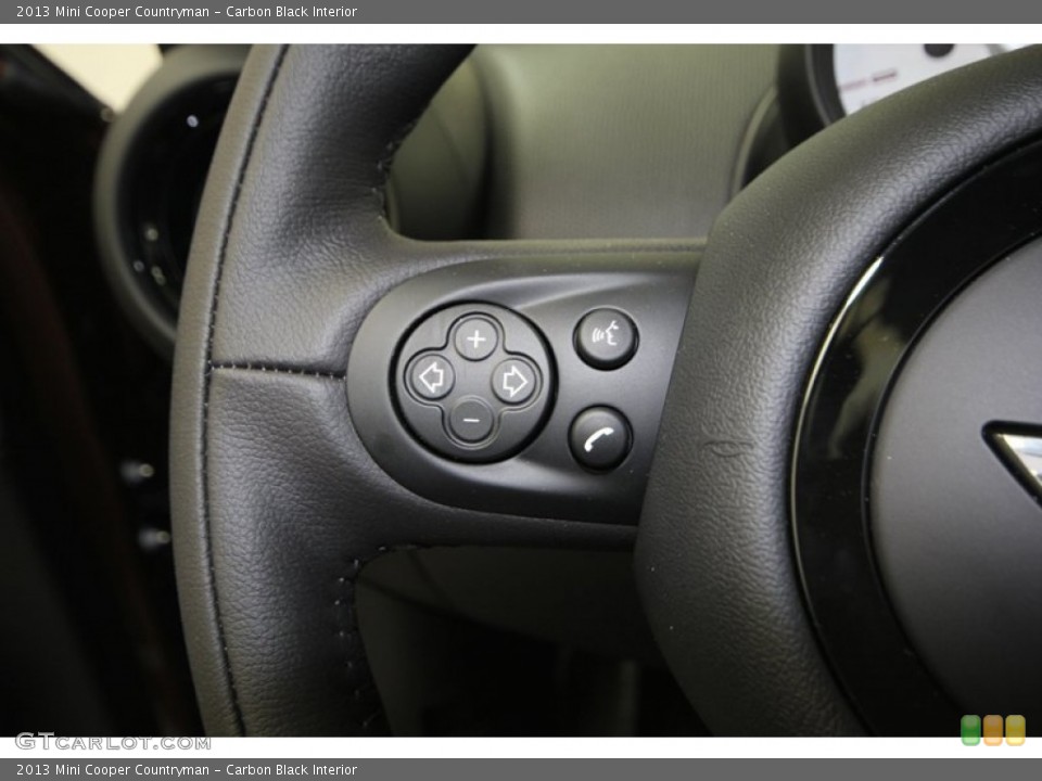 Carbon Black Interior Controls for the 2013 Mini Cooper Countryman #77476683