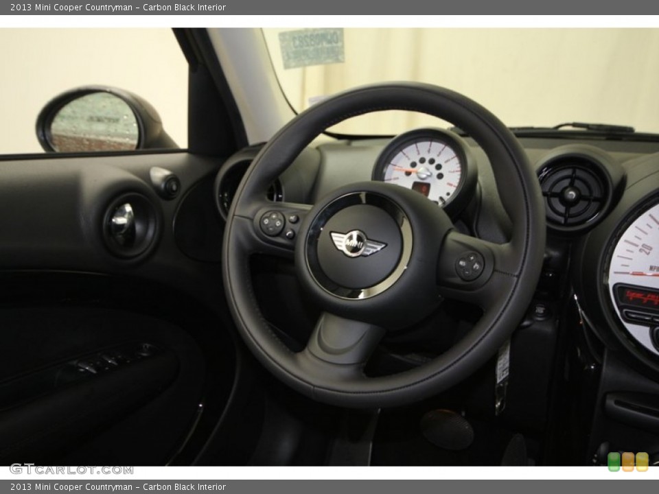 Carbon Black Interior Steering Wheel for the 2013 Mini Cooper Countryman #77476751