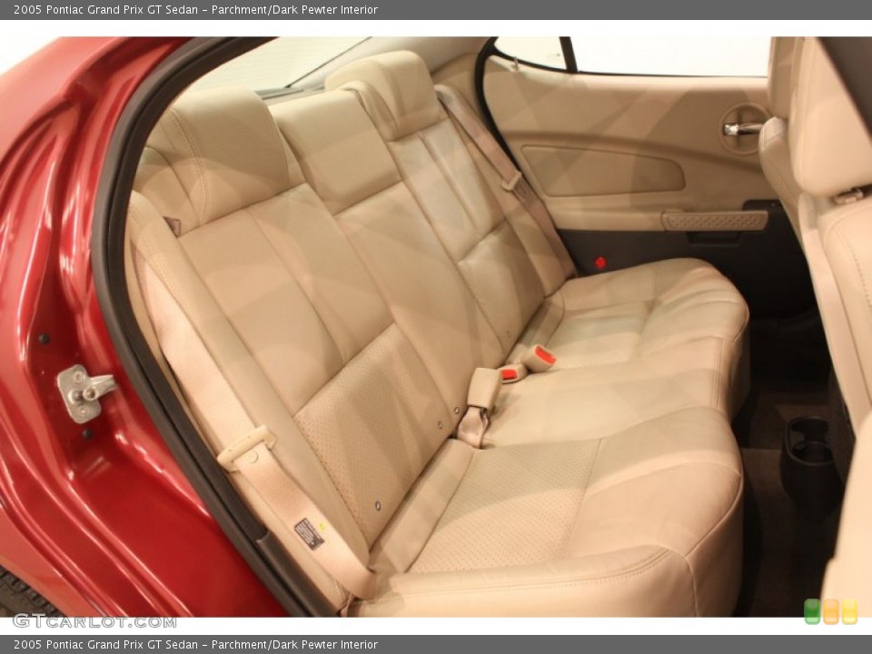 Parchment/Dark Pewter Interior Rear Seat for the 2005 Pontiac Grand Prix GT Sedan #77476814