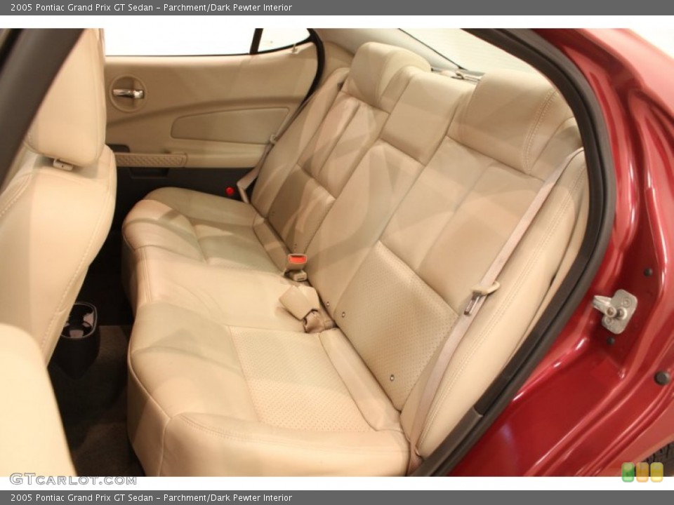 Parchment/Dark Pewter Interior Rear Seat for the 2005 Pontiac Grand Prix GT Sedan #77476838